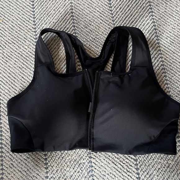 Nike Dri-FIT Shape Women's High-Support Padded Zip-Front Sports Bra  XL - Picture 1 of 5